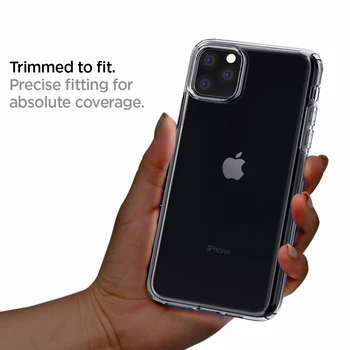 Spigen Tekočih Kristalov Serije Prožno, Mehko TPU Lahek Tanek Fit Anti-Slip Case za iPhone 11 Pro Max / 11 Pro / iPhone 11