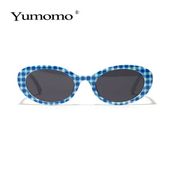 Srčkan retro sončna očala ovalne sončna očala ženske letnik blagovne znamke oblikovalec Letnik ženske mačka oči, sončna očala sončna očala UV400