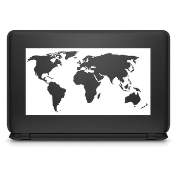 Svetovni Zemljevid Laptop Nalepke za Macbook Pro 16