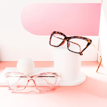 TAKO&EI Retro Kristalno Multi-Cut Ženske Očal Okvir Jasno, Anti-Blu-Ray Leče za Očala Moških Optični Candy Barve Okvir Računalnik Očala