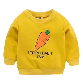 TELOTUNY Jeseni, Pozimi Otroci Sweatshirts Malčka Otrok Baby Girl Boy Oblačila z Dolgimi Rokavi Risanka Natisnjeni T-shirt Vrhovi Z0203