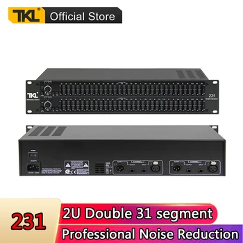 TKL 2 channel 31 band profesionalni Grafični Equalizer 231 digitalni zvočni procesor