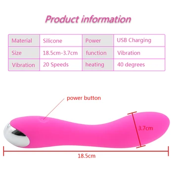 USB Polnilne 20 Hitrosti Analni Čep Klitoris Vibrator Ženskega Klitorisa Dildo Vibratorji Odrasle Sex Igrače za Žensko Masturbator Izdelka