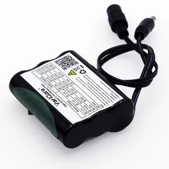 VariCore 12 v 2600 mAh 18650 Li-ionska Akumulatorska baterija za 35W LED Lučka CCTV Kamere DC vtič 5.5*2.1 MM + 12,6 V 1A Polnilnik
