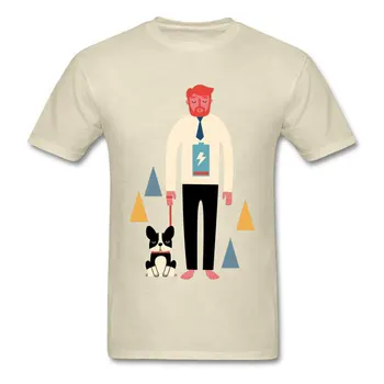 Vijolična Majice s kratkimi rokavi Moški Nemočni Pes Oče T-shirt Osebno Moški Tshirt Hip Hop Poletno Zabavo Oblačila Bombažne Tkanine O Vratu Tees