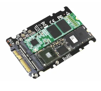 Vrh Prodaje 2 in1 M. 2 NVMe SATA-Bus NGFF SSD da PCI-e U. 2 SFF-8639 Adapter M. 2 SSD za U. 2 Pretvornik za Namizni Računalnik