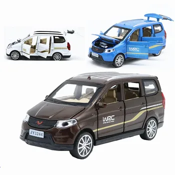 Vroče 1:32 zlitine modelov avtomobilov,visoko simulacije Wuling Hongguang avto,kovinski diecasts,potegnite nazaj & utripa & glasbenih,brezplačna dostava