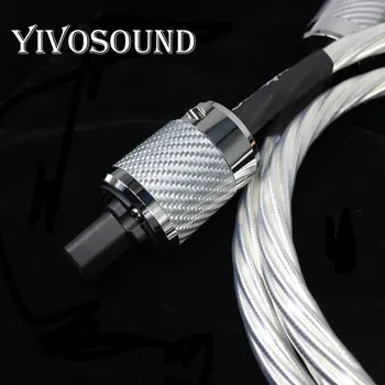 Yivosound odin HI-fi Hi-end HI-fi napajalni kabel NAS EU IEC 3 zatiči 2 zatiči Slika IEC nordost odin napajalni kabel z vtičem