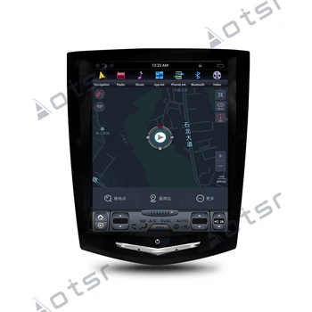 Za Cadillac SRX 2009 - 2012 PX6 Android 9.0 4G + 64GB Navpično zaslon Tesla Slog avtoradio, Predvajalnik, GPS Navigacija CARPLAY DSP