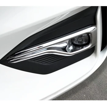 Za Ford Focus 2019 ST-Line Chrome Spredaj Zadaj Luči za Meglo Foglight Lučka za Kritje Trim Odbijača Zaščitnik Okras Avto Styling