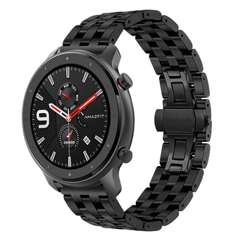 Za Huawei Watch GT 2 1 Band iz Nerjavečega Jekla, Trak za Samsung Galaxy Watch 3 41mm/45mm/46mm/42mm/Active/S3 Zapestnica