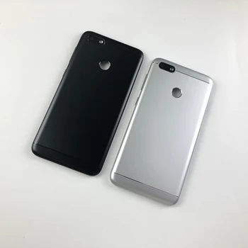 Za Huawei Y6 Pro 2017 / P9 lite mini Ohišje Pokrov Baterije Hrbtni Pokrovček in kamera zadaj steklo objektiva in Moč Gumbi za Glasnost+logotip