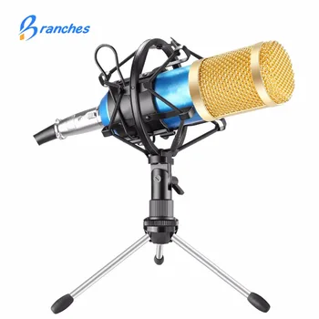 Za Radio Braodcasting Petje Snemanje KTV Karaoke BM 800 Mikrofon BM800 Mikrofon Kondenzatorski Snemanje Zvoka S Šok Gori
