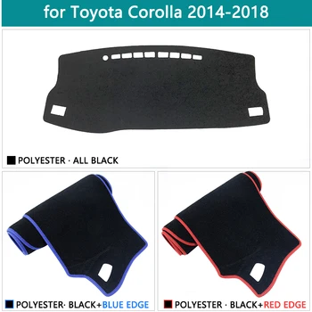 Za Toyota Corolla E170 E160 2016 2017 2018 Mat nadzorna plošča Pokrov Avto Dodatki Notranjost Pad Dežnik Dashmat Preprogo