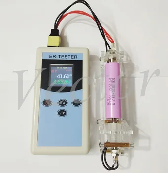 Štiri-žice za Litijeve Baterije Notranja Upornost Tester Litij-Nikelj Vodika Fosfat Železa Litijeva Gumb Baterija