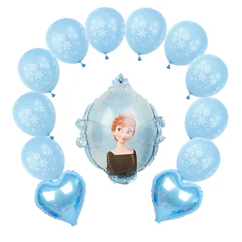 1 komplet Disney Elsa Ana Princesa folija baloni za Rojstni dan Okraski Stranka poroko Dobave Baby tuš Visoke Kakovosti zraka globo