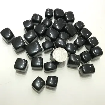 100 g Naravni Črni obsidian Degaussing Kamen Mineralov Fish Tank Naravne Crystal Gramoz Kamni Dekorativni padle kamen D3