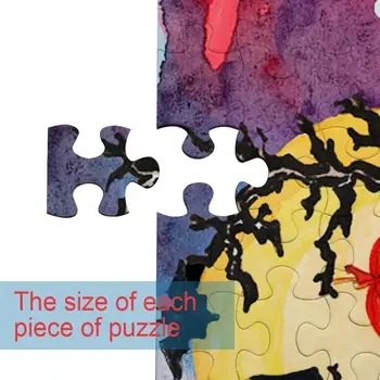 1000PCS noč Čarovnic Grad Puzzle Doma Dekoracijo Odraslih Prosti Puzzle Izobraževalne Igrače Za Otroke, Spalnica Dekoracijo Nalepke