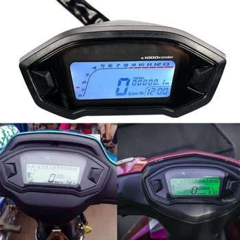 12V motorno kolo, Digitalni LCD Indikator merilnik Hitrosti Za Honda Grom 125 MSX125 nepremočljiva prevožene poti Velocimetro meter