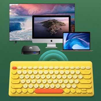 2.4 G Brezžično Tipkovnico, Miško, Nastavite USB 79 Keycaps Izključite Mini Wireless Gaming Tipkovnica Mouse Combo Za PC Gamer Računalnik Prenosni računalnik Mac
