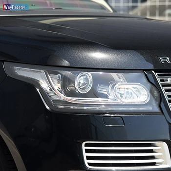 2 Kos Avtomobilski Žarometi Zaščitno folijo Obnovo Pregleden TPU Črno Nalepko Za Range Rover Vogue L405 2013-2020 Dodatki