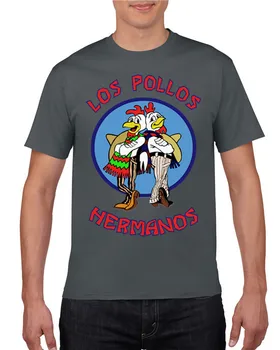 2019 Breaking Bad človek t shirt 2019 LOS POLLOS tiskanja smešno vrhovi za lady Piščanec Bratje moda punk harajuku blagovne znamke človek t-shirt