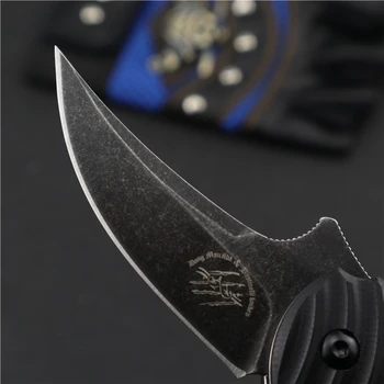 2020 Najnovejši folding nož N690 Rezilo G10 ročaj kampiranje žep na prostem lovski noži EOS ročno orodje