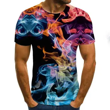 2020 nove moške 3d T-shirt tiskanje T risanka majica za moške poletne kaplja vode vrh moške tee priložnostne ulične moške dame T-shirt