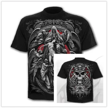 2020 Nove Priložnostne Print Majica Skull 3d TShirt Poletje Trendy T-Shirt Kratek Rokav Vrh Moški/Ženski Kratek Sleeve Zgornji del