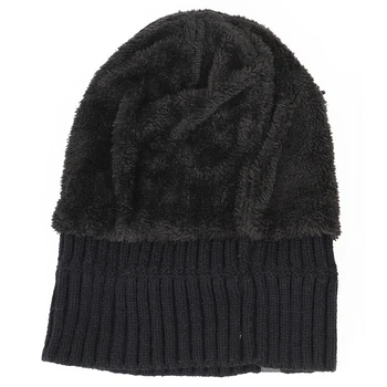 2020 zimske moške klobuk pozimi črko oznake žamet debel moški in ženske pletene klobuk na prostem toplo zadebelitev priložnostne oblikovanje moške grah