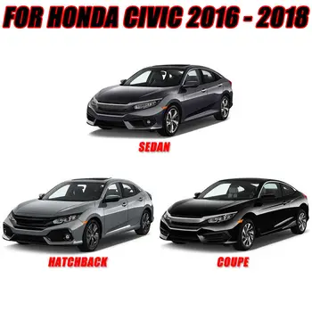 2Pcs Aluminij Zlitine Rdeči Avto Notranje zadeve klima Gumb Gumb Obroč Dekoracijo Za Honda Civic 10. 2016 2017 2018 Dodatki