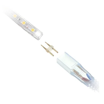 2pin Kabel Trak Svetlobe 5050 2835 3014 5630 SMD 6 mm lightbar Plug LED Lučka za Pas Priključite Pribor, ZDA/EU Vtič Z Iglo 220V-240
