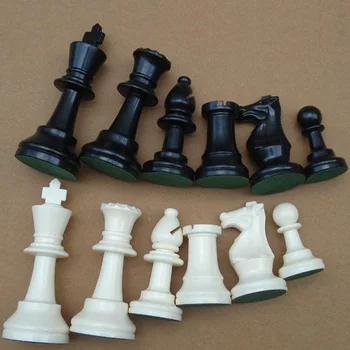 64/77/97mm Srednjeveški Šahovska garnitura 35 cm 43 cm 51 cm Šahovnici Magnetni Šah Igre Za Odrasle Potovanja Šahovske Figure, družabne Igre, Otroške Igrače