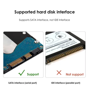 6Gbps USB 3.0 2.5 inch SATA Trdi Disk, v Primeru Zunanje SSD HDD Ohišje Škatla HDD Zunanji Trdi Disk Polje