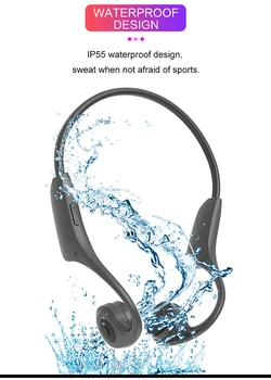 8G RAM Pomnilnika za Shranjevanje Slušalke Kostne Prevodnosti Bluetooth Slušalke Nepremočljiva Prostem, Kolesarjenje Športne Slušalke Majhne Prenosne Slušalke