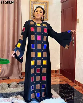 Afriške Obleke Za Ženske Do Leta 2020 Jeseni Afriki Oblačila Muslimanskih Dolgo Obleko Maxi Visoka Kakovost Modnih Haljo Afriške Obleko Za Lady