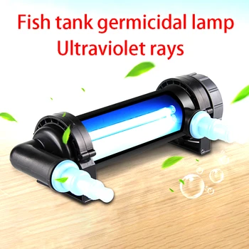 Akvarij UV Sterilizator Svetloba Svetilke Fish Tank Uv Filter Clarifier Akvarijske Vode Čistilo Ribnik 220 ~ 240 V 5W ~ 36W