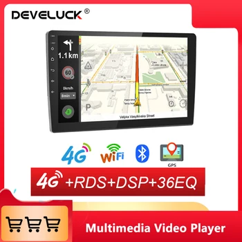 Android 9.0 Univerzalno 2Din 4G Avto Radio Multimedijski Predvajalnik Videa DSP GPS Navigaion 9/10.1