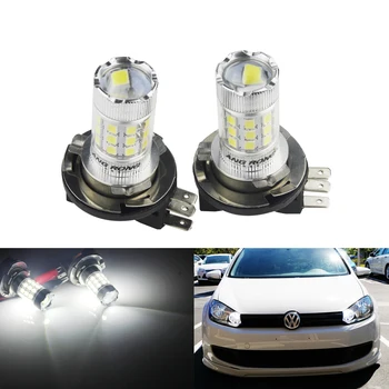 ANGRONG H15 LED 30W Žarnica Žarometov Dnevnih Luči Za VW Golf GTI MK6 MK7 Caddy Audi Q7 Mercedes Benz, BMW F22