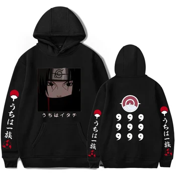 Anime Naruto Hoodies moški/ženska Sweatshirts Hip hop modo Anime Ulične Priložnostne fanta/dekleta pozimi Hooded Vrhovi Jakna