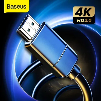 Baseus HDMI je združljiv Kabel visoke LOČLJIVOSTI do HD Kabel za Apple TV PS4 Splitter 3m, 5m in 10m HDMI je združljiv Kabel Vedio Kabel 4K 60Hz HDR