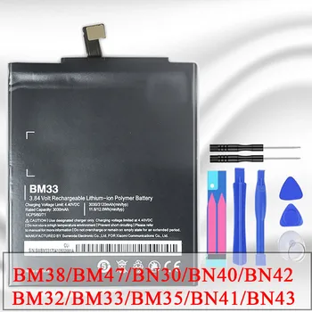 Baterija za Xiaomi Mi 4 M4i M4s 4c 4S M4 Mi4 Redmi 3 3 4 4A 4 Pro Prime Opomba 4 4X 4X Pro za Xiao Mi Hongmi Redmi 4x