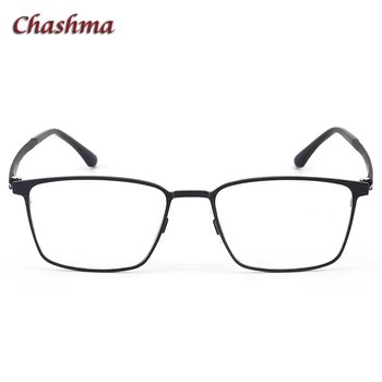 Big Cirle Postopno Leče Gospodje Očala Moških Optičnih Očal Zlitine Titana Recept Očala Modre Svetlobe Očala