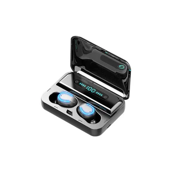 Brezžične Bluetooth Slušalke TWS 9D HI-FI Stereo Šport-igre na Srečo-Čepkov Bluetooth V5.0 Vodotesne Slušalke Smart HD Klic Slušalke