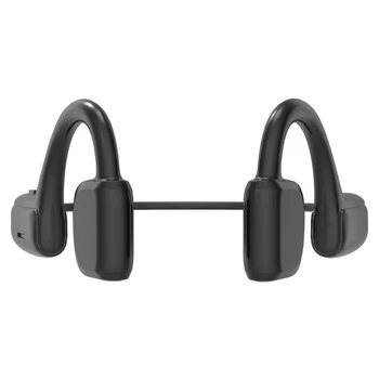 Brezžične Slušalke Kostne Prevodnosti Slušalke Neckband Bluetooth 5.1 Šport HiFi Stereo Brezžična Slušalka Noise Cancel