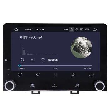 Carplay IPS Android 10 Zaslon, GPS Navigacija Za KIA RIO 2017 2018 2019 2020 Auto Radio Audio Stereo Multimedijski Predvajalnik, Vodja Enote