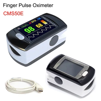 CMS50E OLED Prsta Impulz Oximeter Prenosni Digitalni USB SPO2 Krvi Kisik Nasičenost Srčnega utripa Saturacijsko Programske opreme