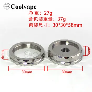 Coolvape sxk hladilnega telesa za Superleggera GT 21700 stickman oc v2 22 mm in 24 mm 316 nerjavnega jekla material