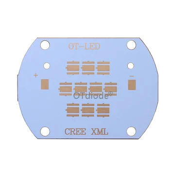 CREE XML XML2 XHP50 5050 Serije Baker PCB Board Led Heatsink Toplotna Ločitev UV Lučka za Osnovno uporabo za 50 W-100W