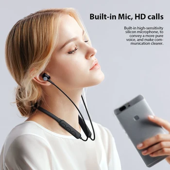 DACOM G03H Šport Bluetooth Slušalke 5.0 Sweatproof Neckband Brezžične Slušalke 10H Predvajanje Slušalke za iPhone, Samsung Xiaomi